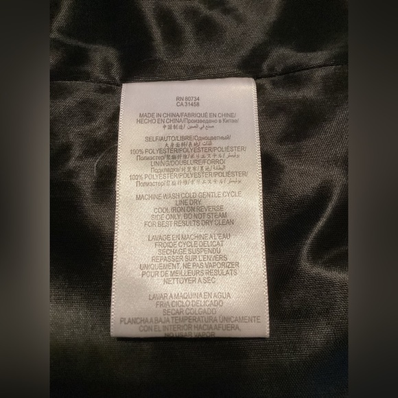 New BCBGeneration Metallic Chevron Dress - Picture 13 of 13